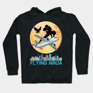 Flying Ninja - Funny Ninja Warrior Hoodie